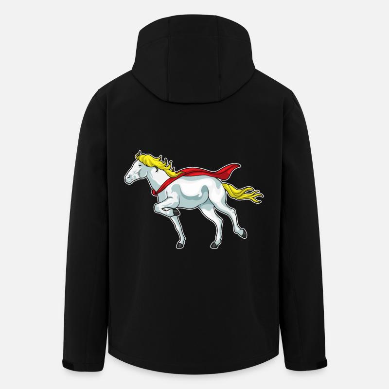 Cap de cheval - Veste softshell homme en polyester recyclé Stanley/Stella - noir