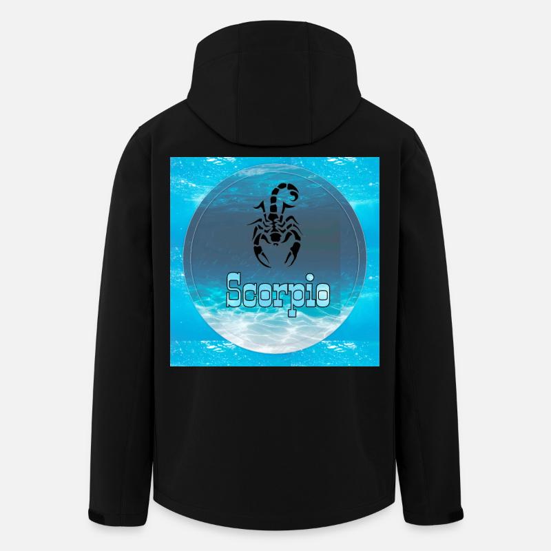 Skorpion - Recycelte Männer Softshell-Jacke von Stanley/Stella - Schwarz