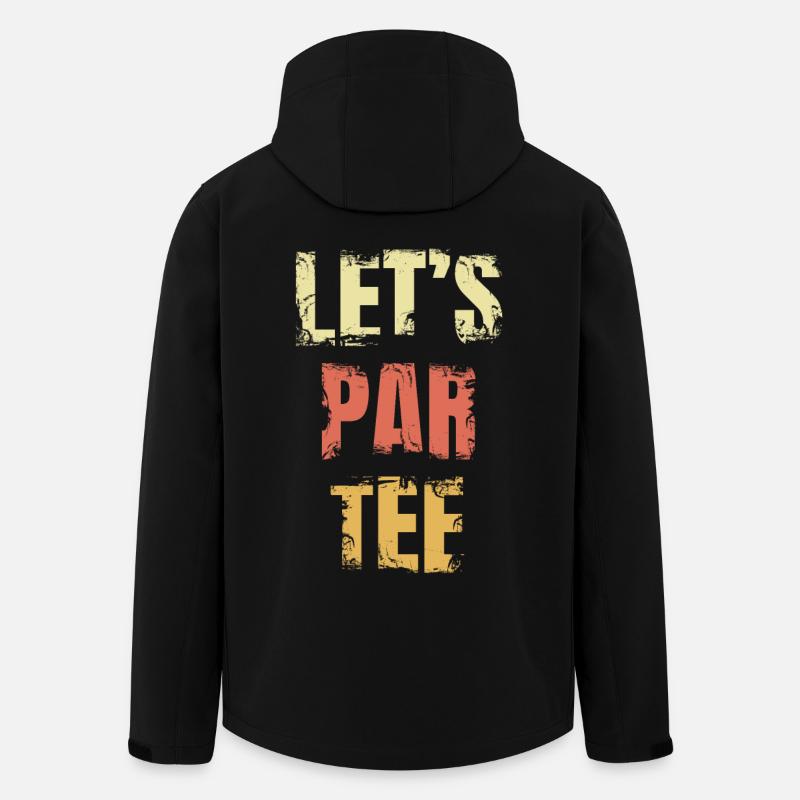 Golf lover joke - Men’s Recycled Softshell Jacket by Stanley/Stella - black