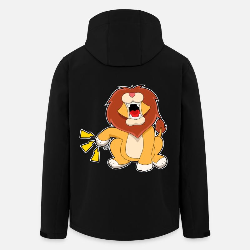 Lion Nail - Men’s Recycled Softshell Jacket by Stanley/Stella - black