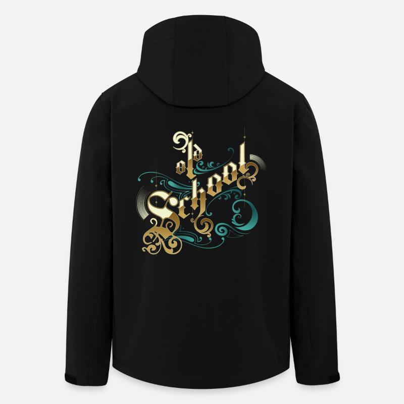 Alte Schule - Recycelte Männer Softshell-Jacke von Stanley/Stella - Schwarz