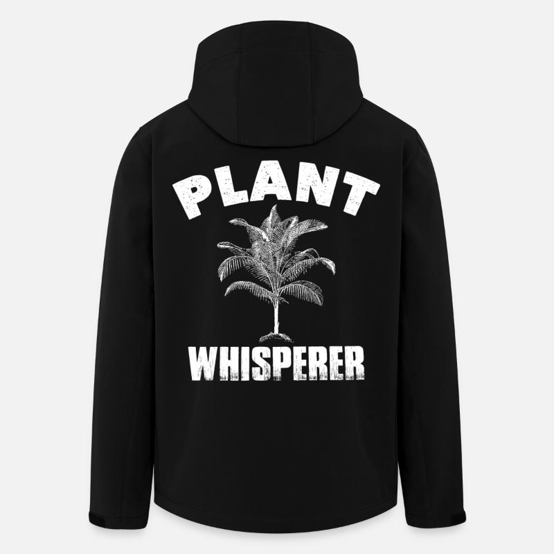 Pflanzenflüsterer Baum Hobby Gartengärtner - Recycelte Männer Softshell-Jacke von Stanley/Stella - Schwarz