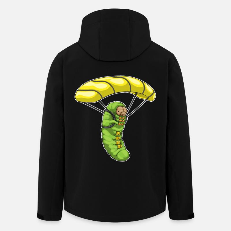 Caterpillar Parachute - Veste softshell homme en polyester recyclé Stanley/Stella - noir