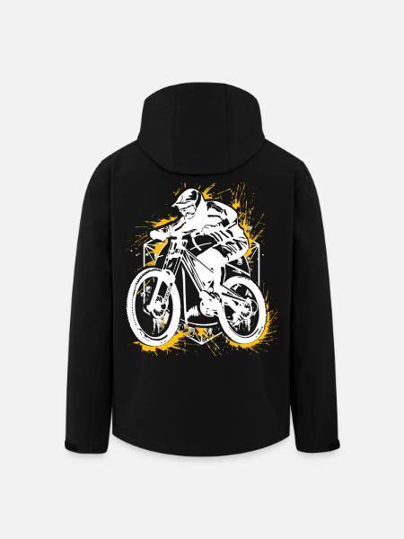 VTT VTT - VTT - VTT - Veste softshell homme en polyester recyclé Stanley/Stella - noir