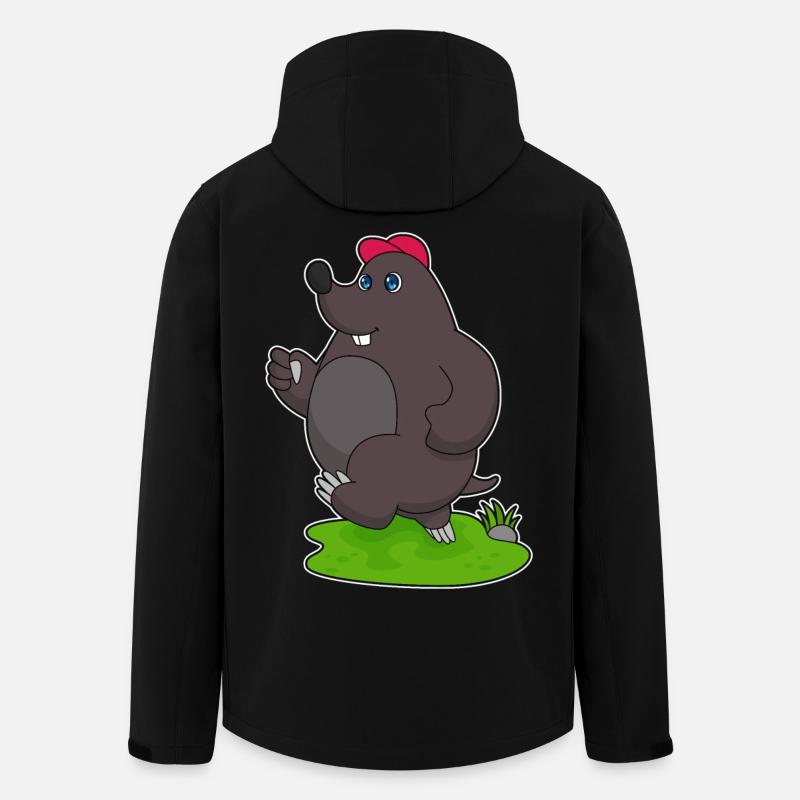 Mole Jogger Jogging - Veste softshell homme en polyester recyclé Stanley/Stella - noir