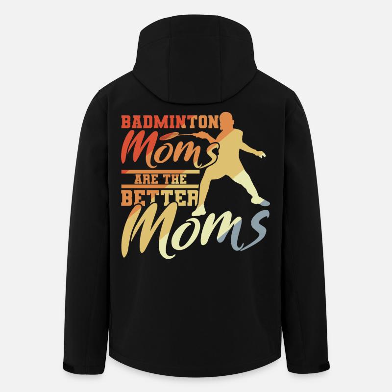 Badminton Mutter - Recycelte Männer Softshell-Jacke von Stanley/Stella - Schwarz