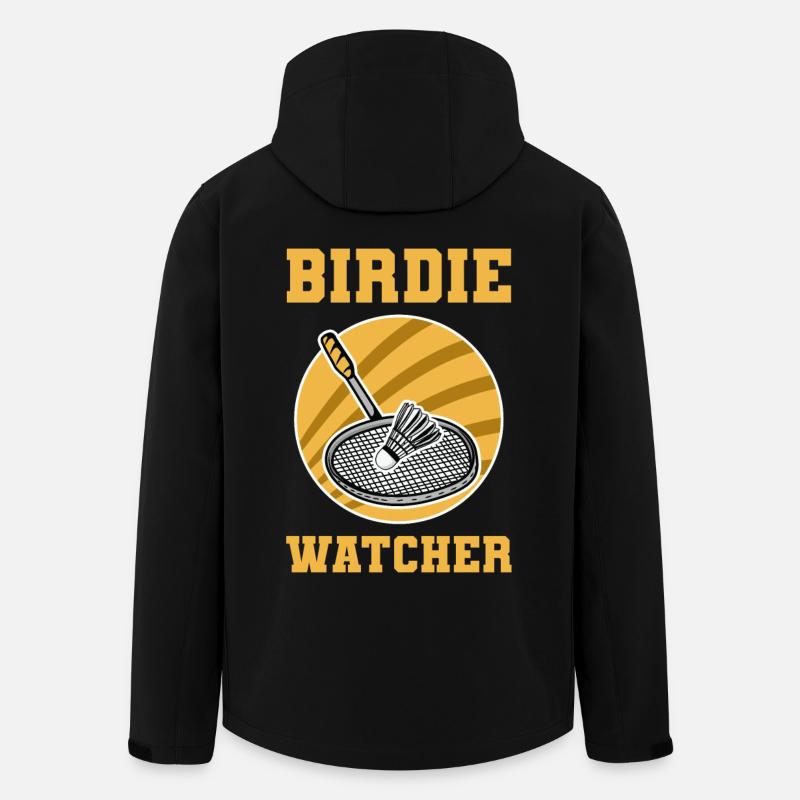 Federball - Recycelte Männer Softshell-Jacke von Stanley/Stella - Schwarz