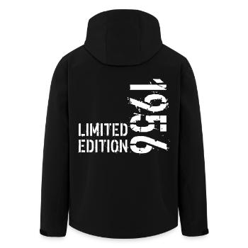 LIMITED EDITION 1956 - Veste softshell homme en polyester recyclé Stanley/Stella - noir - Dos - AI Model Male 185 light (185cm)