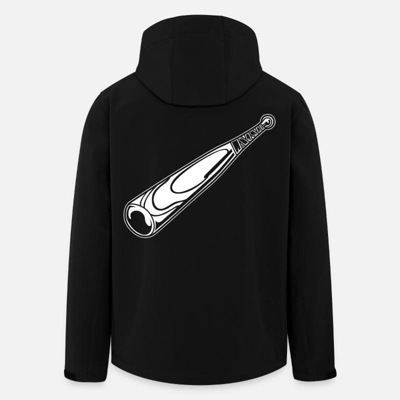 Batte de baseball - Veste softshell homme en polyester recyclé Stanley/Stella - noir