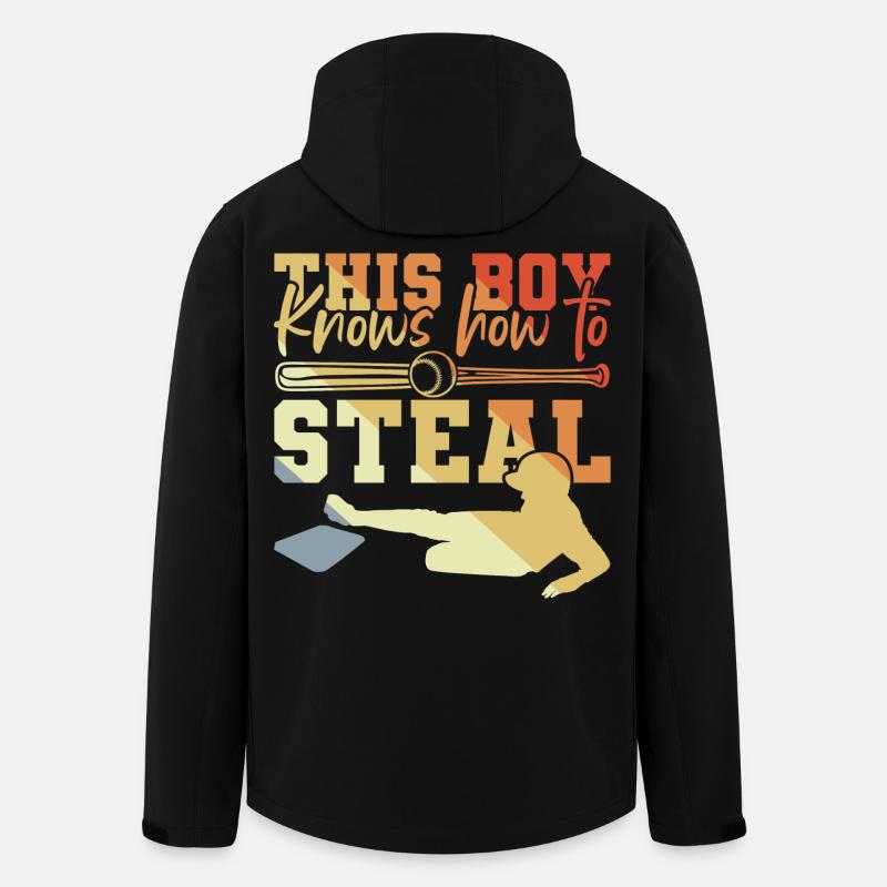Ce garçon sait jouer - Veste softshell homme en polyester recyclé Stanley/Stella - noir