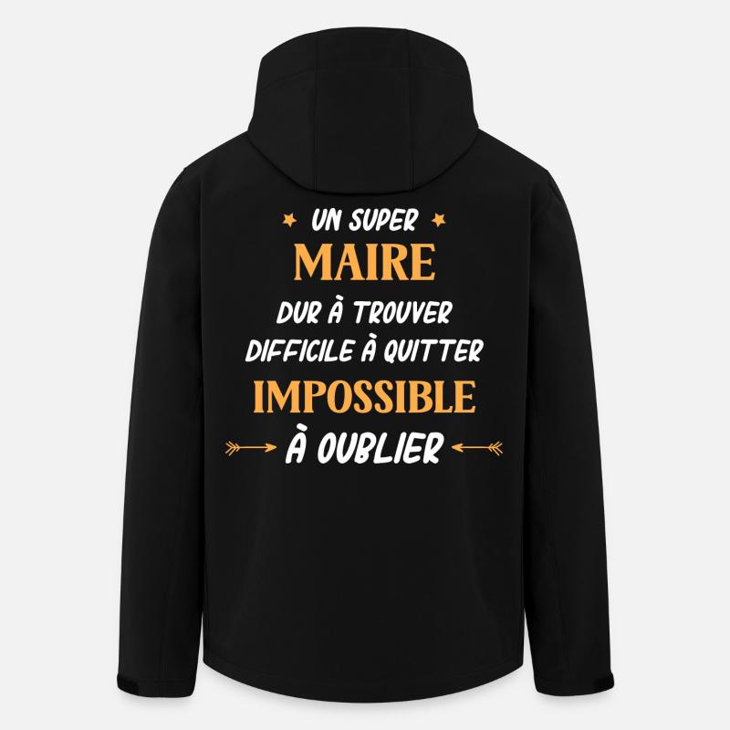 Super Maire - Veste softshell homme en polyester recyclé Stanley/Stella - noir