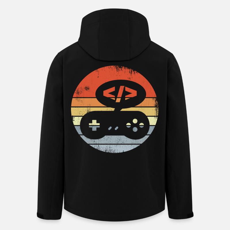 Game Designer - Men’s Recycled Softshell Jacket by Stanley/Stella - black