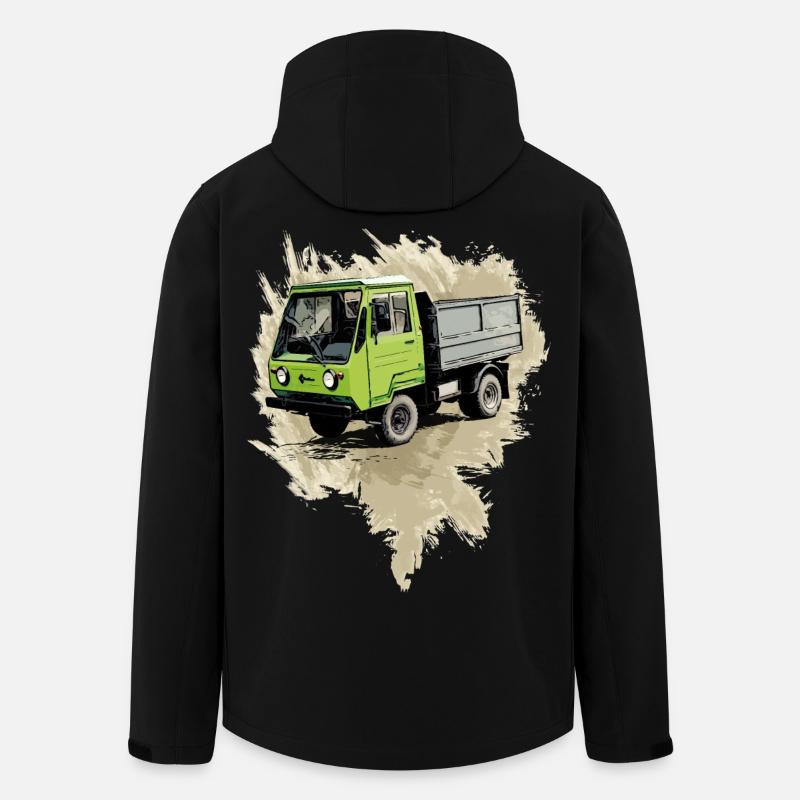 Multicar 25 - Veste softshell homme en polyester recyclé Stanley/Stella - noir