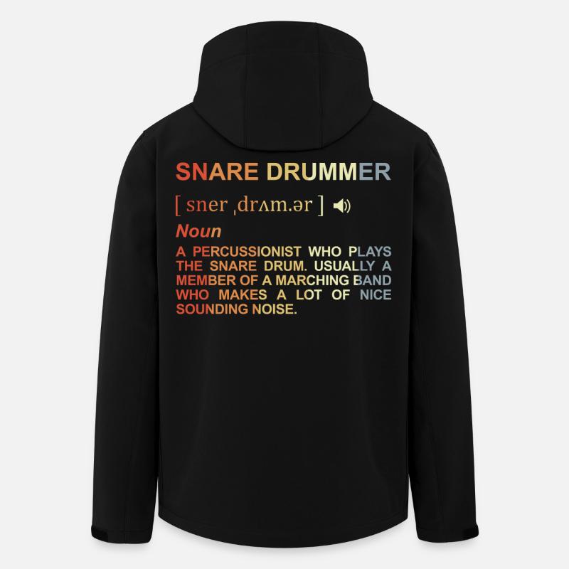 Percussionist Bedeutung - Recycelte Männer Softshell-Jacke von Stanley/Stella - Schwarz