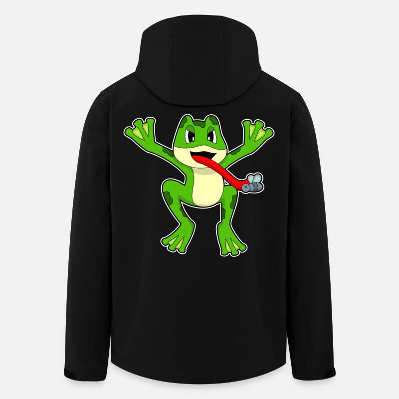 Frog fly - Men’s Recycled Softshell Jacket by Stanley/Stella - black