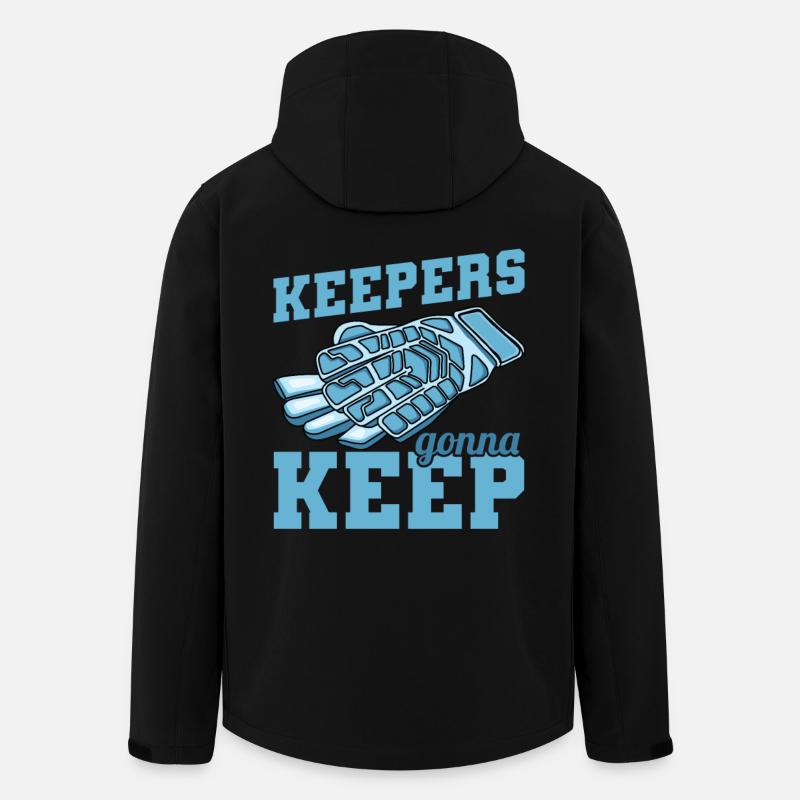 Keepers Gonna Keep - Recycelte Männer Softshell-Jacke von Stanley/Stella - Schwarz