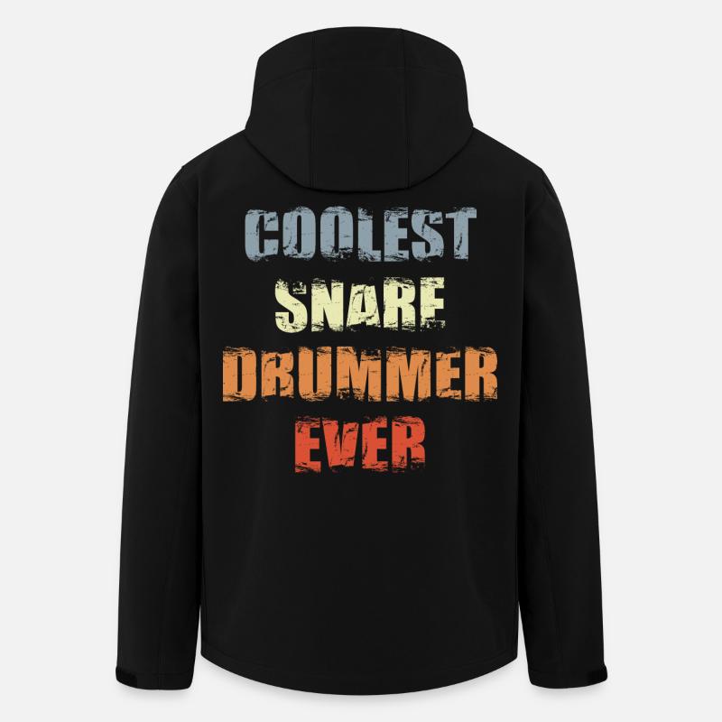 Snarling Drum Player - Men’s Recycled Softshell Jacket by Stanley/Stella - black