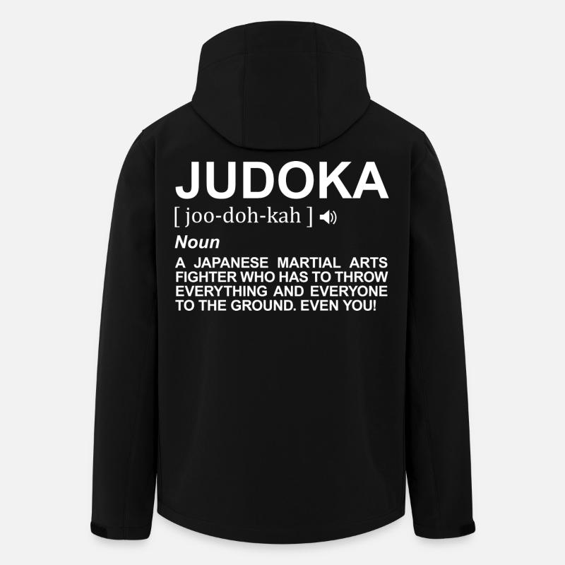 Judoka Bedeutung - Recycelte Männer Softshell-Jacke von Stanley/Stella - Schwarz