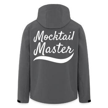 Mocktail Master - Recycelte Männer Softshell-Jacke von Stanley/Stella - Schwarz - Hinten - AI Model Male 185 light (185cm)