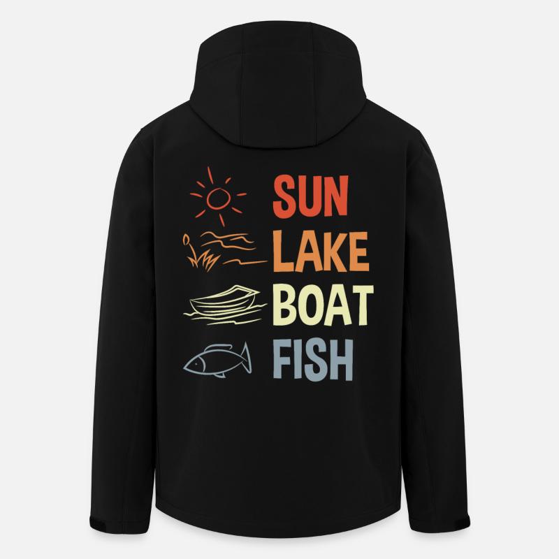 Fischer Spruch - Veste softshell homme en polyester recyclé Stanley/Stella - noir