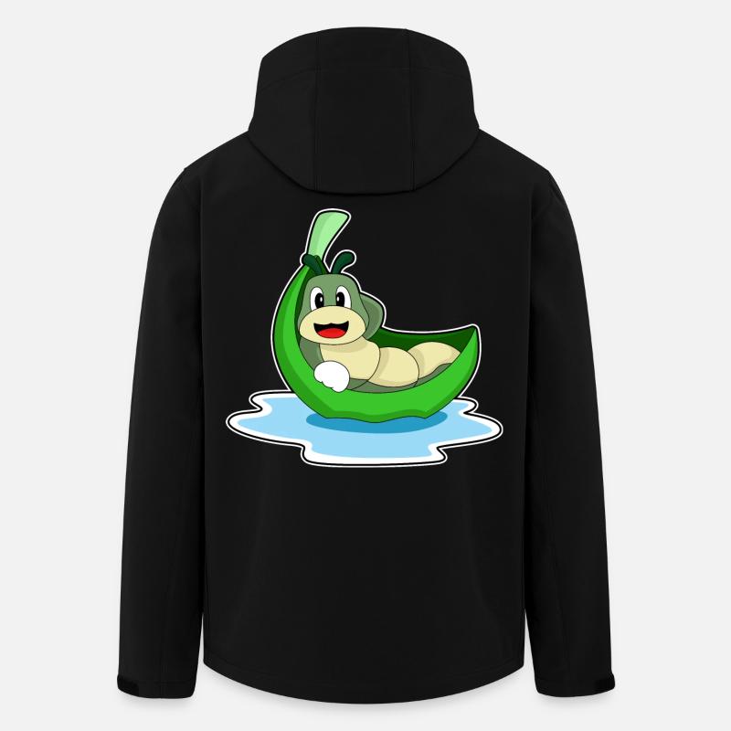 Caterpillar Leaf Boat - Veste softshell homme en polyester recyclé Stanley/Stella - noir