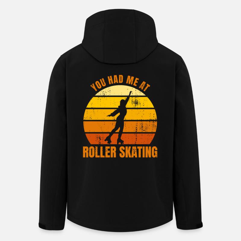 Roller skating - Men’s Recycled Softshell Jacket by Stanley/Stella - black