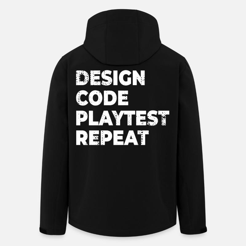 Game Development Progress - Men’s Recycled Softshell Jacket by Stanley/Stella - black