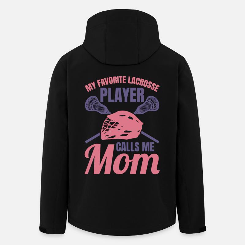 Mère joueuse de crosse - Veste softshell homme en polyester recyclé Stanley/Stella - noir