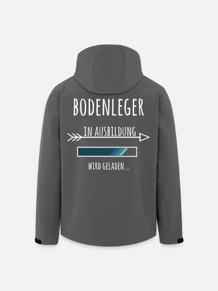 Bodenleger Ausbildung Geschenk Beruf Handwerk - Recycelte Männer Softshell-Jacke von Stanley/Stella - Schwarz
