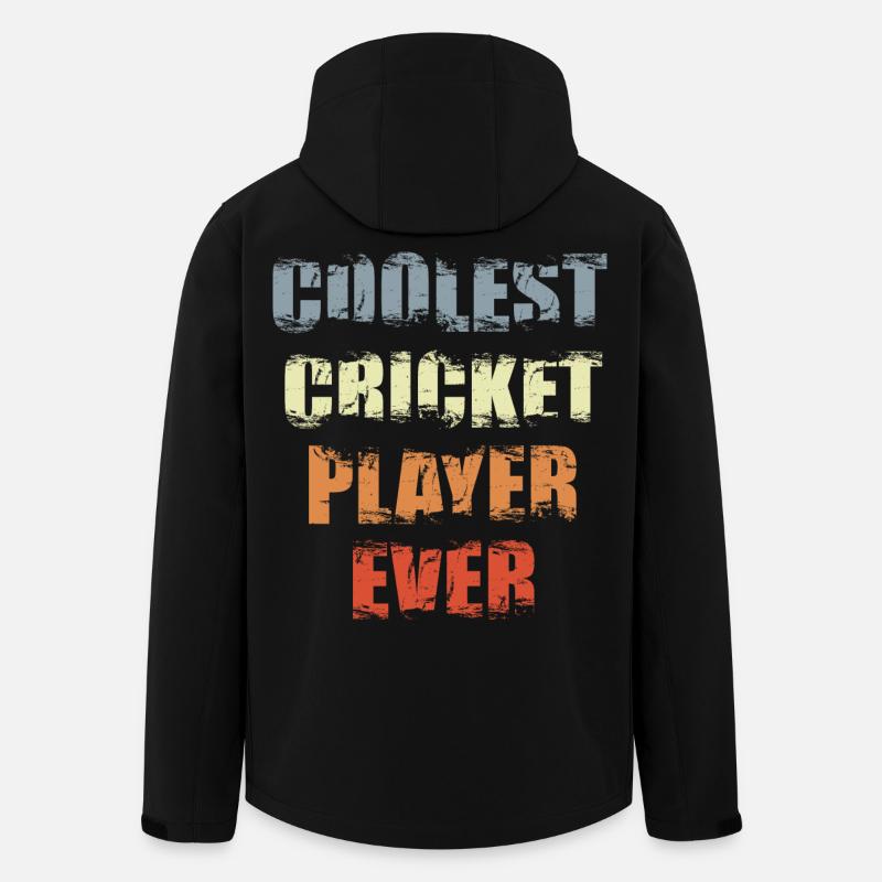 Coolster Cricket Spieler - Recycelte Männer Softshell-Jacke von Stanley/Stella - Schwarz