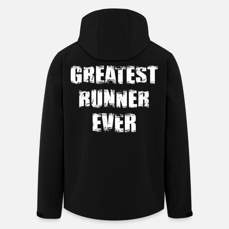 Bester Läufer - Recycelte Männer Softshell-Jacke von Stanley/Stella - Schwarz