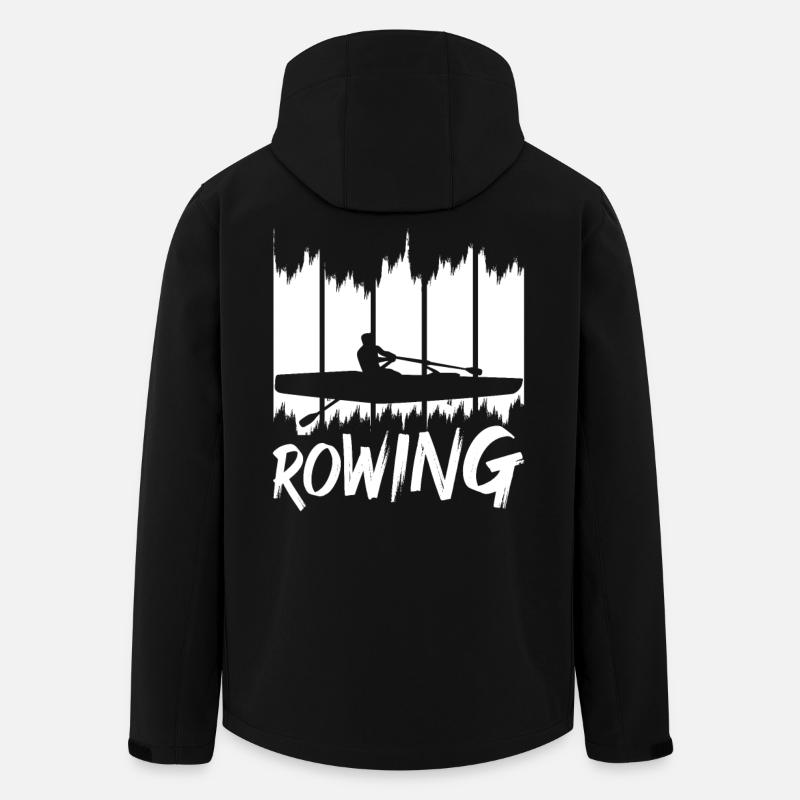 Skullen - Recycelte Männer Softshell-Jacke von Stanley/Stella - Schwarz