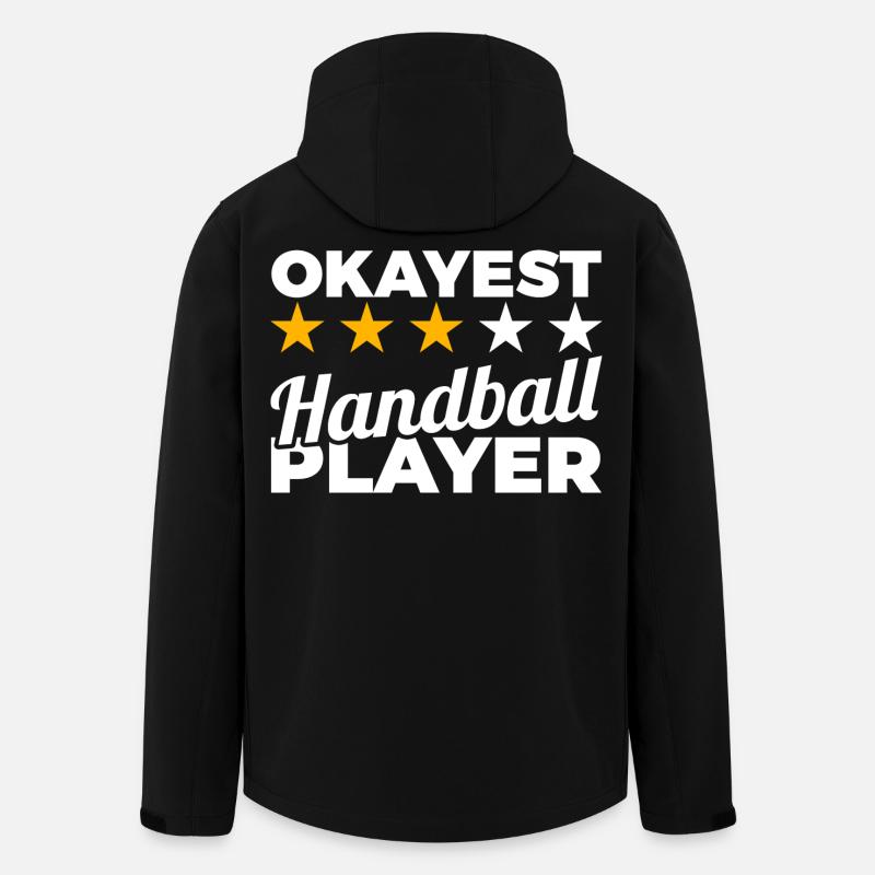 Durchschnittlicher Handballer - Recycelte Männer Softshell-Jacke von Stanley/Stella - Schwarz