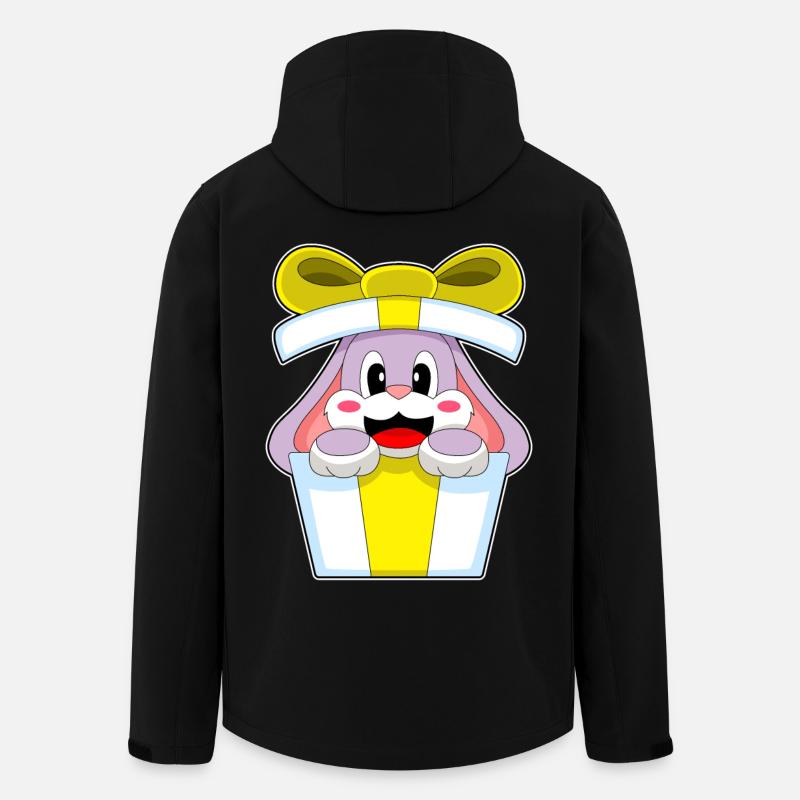 Bunny Christmas Package - Men’s Recycled Softshell Jacket by Stanley/Stella - black