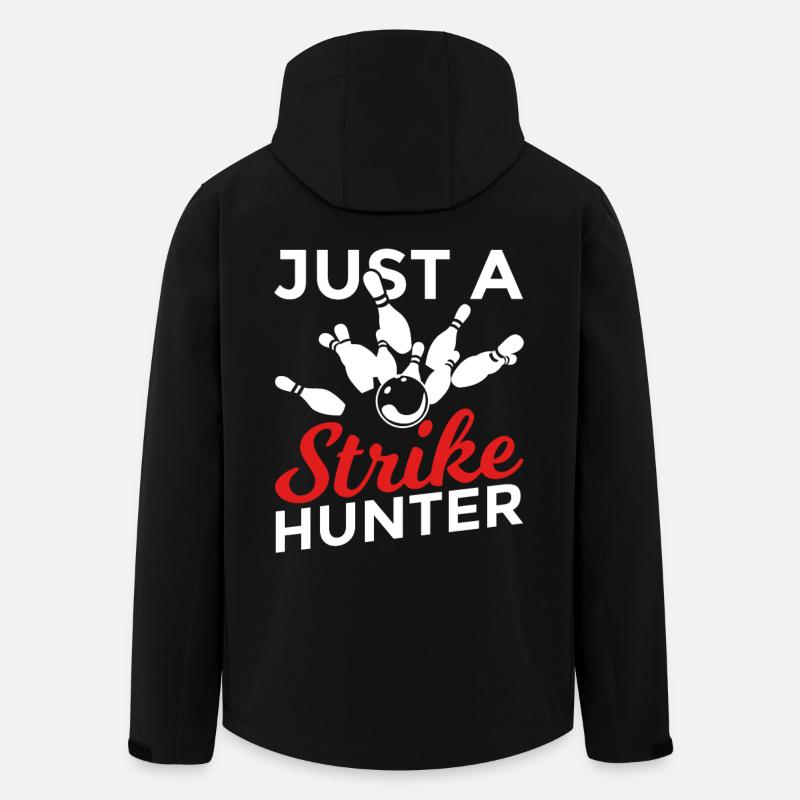 Just A Strike Hunter - Men’s Recycled Softshell Jacket by Stanley/Stella - black