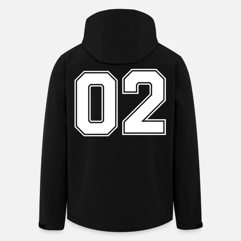 Nummer zwei 2 - Recycelte Männer Softshell-Jacke von Stanley/Stella - Schwarz