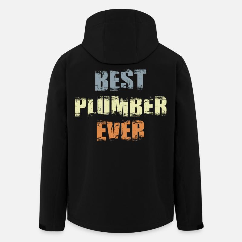 Bester Klempner - Recycelte Männer Softshell-Jacke von Stanley/Stella - Schwarz