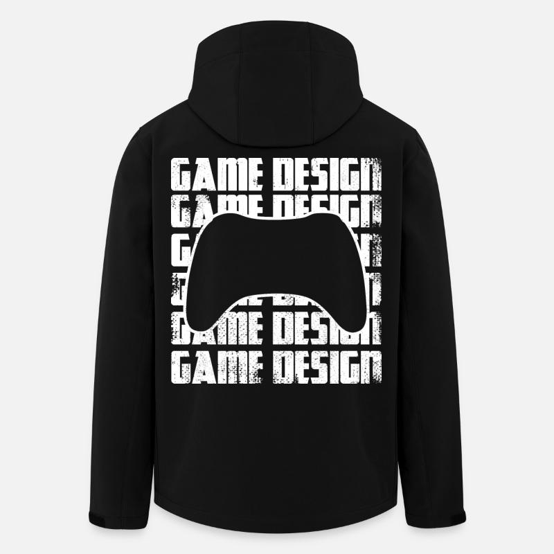 Game Designer - Recycelte Männer Softshell-Jacke von Stanley/Stella - Schwarz