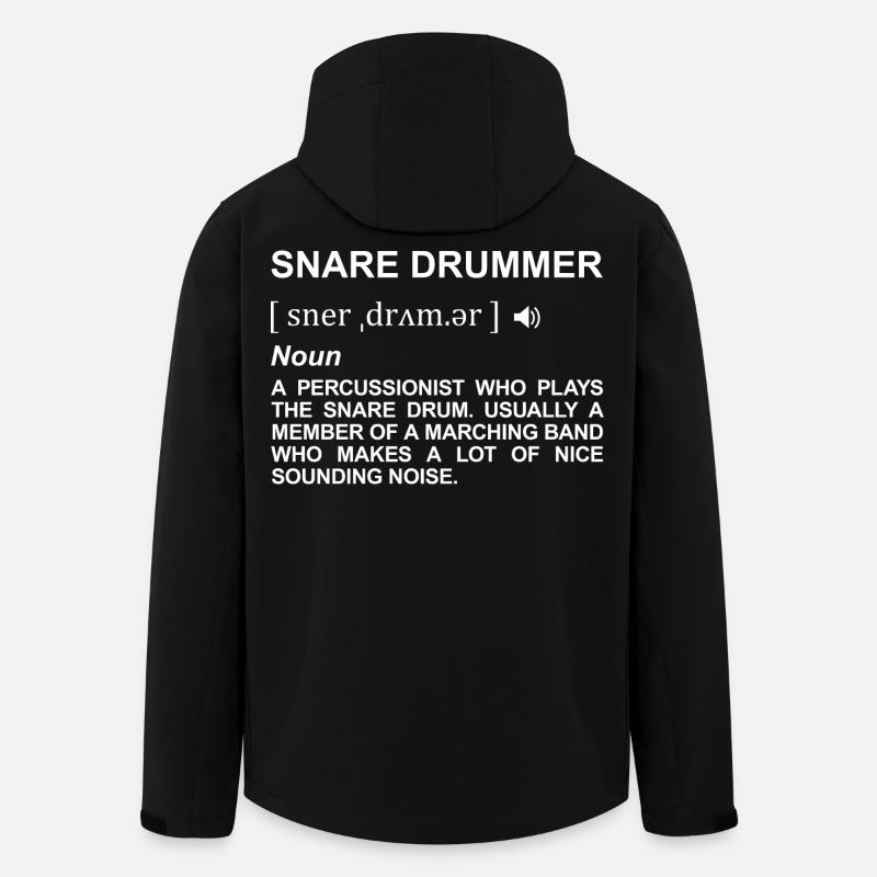 Définition du batteur - Veste softshell homme en polyester recyclé Stanley/Stella - noir