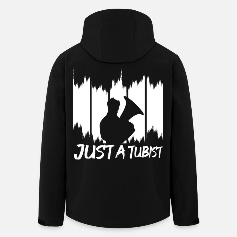 Tuba Spieler - Recycelte Männer Softshell-Jacke von Stanley/Stella - Schwarz