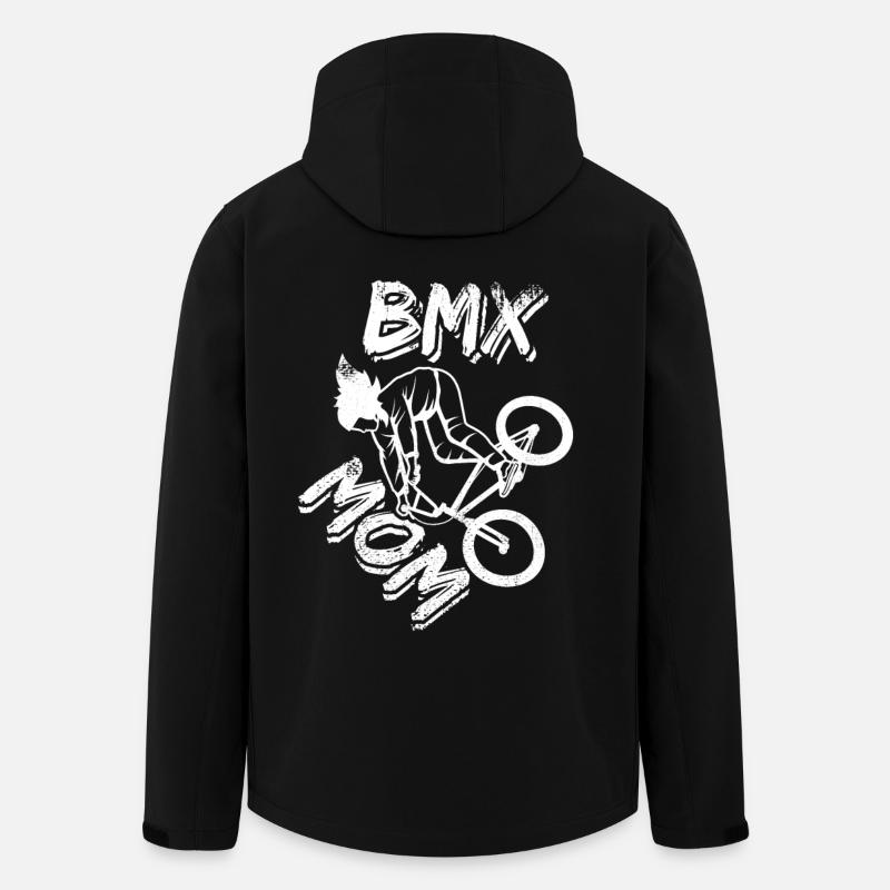 BXM Mutter - Recycelte Männer Softshell-Jacke von Stanley/Stella - Schwarz