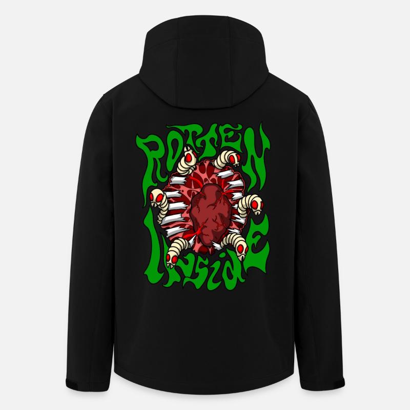 Verfault - Recycelte Männer Softshell-Jacke von Stanley/Stella - Schwarz