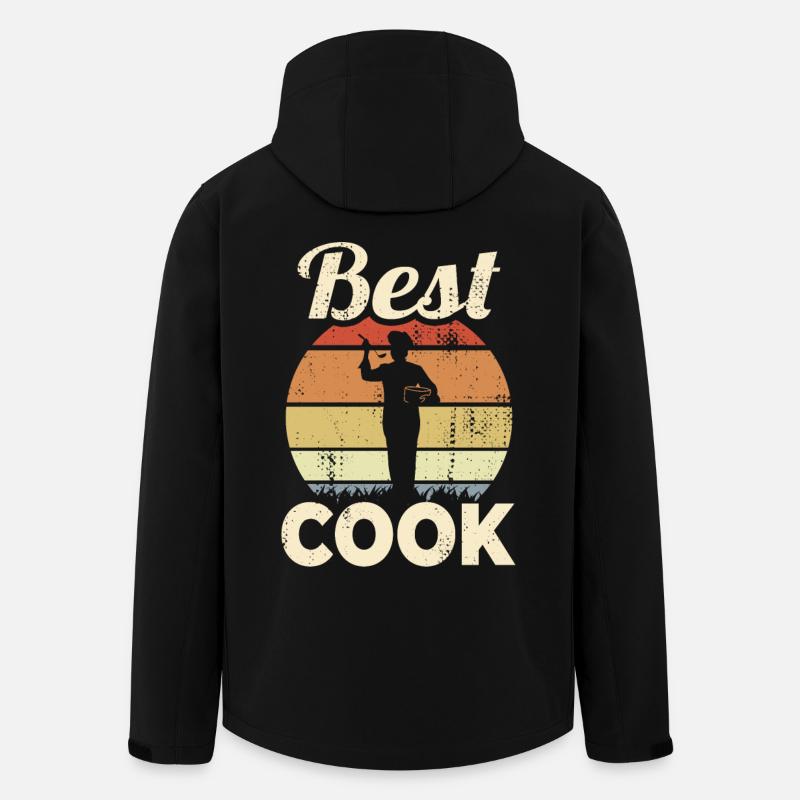 Cooking lover - Men’s Recycled Softshell Jacket by Stanley/Stella - black