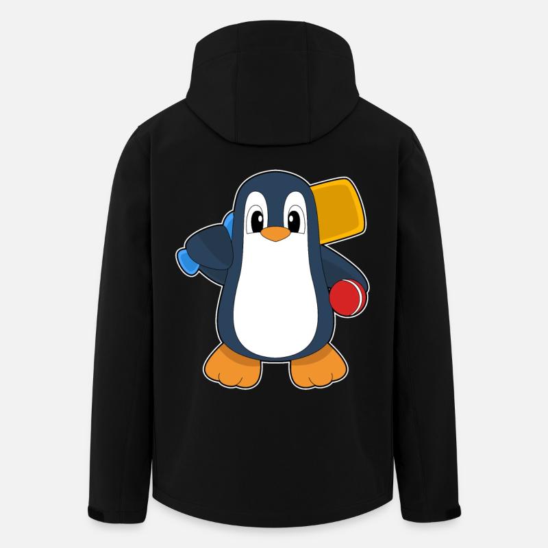 Penguin Cricket Cricket Batte - Veste softshell homme en polyester recyclé Stanley/Stella - noir