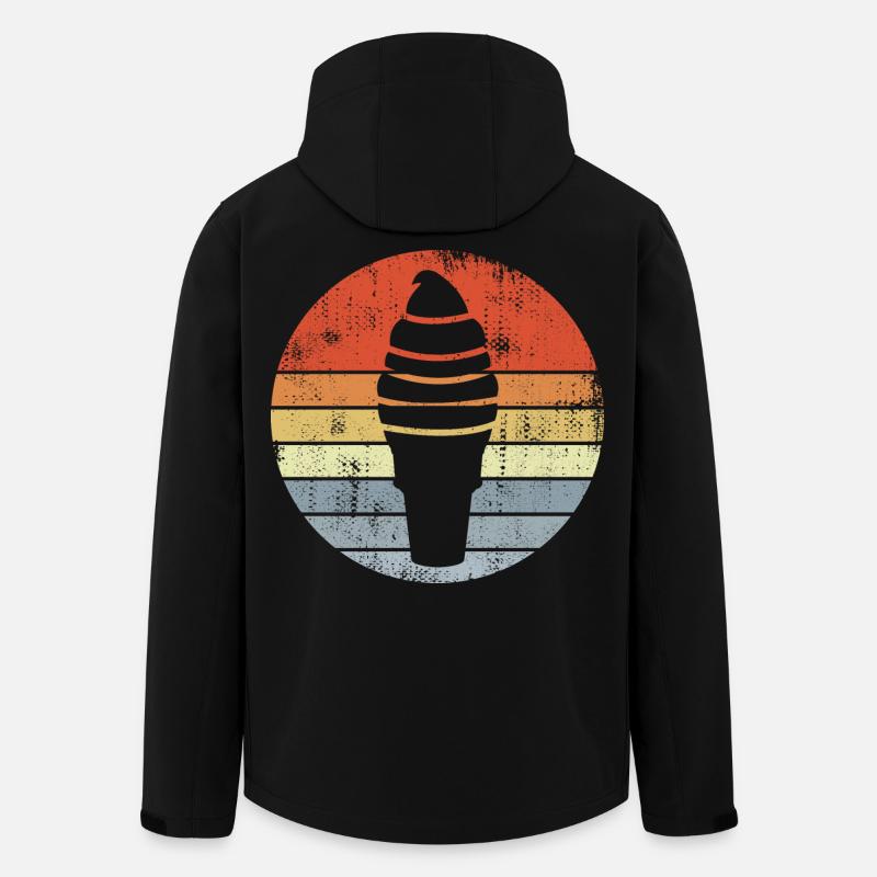 Hörnchen - Recycelte Männer Softshell-Jacke von Stanley/Stella - Schwarz