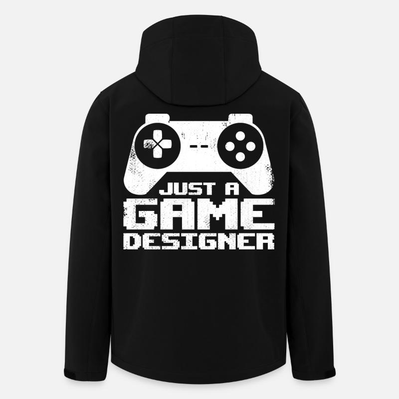 Game Designer - Recycelte Männer Softshell-Jacke von Stanley/Stella - Schwarz