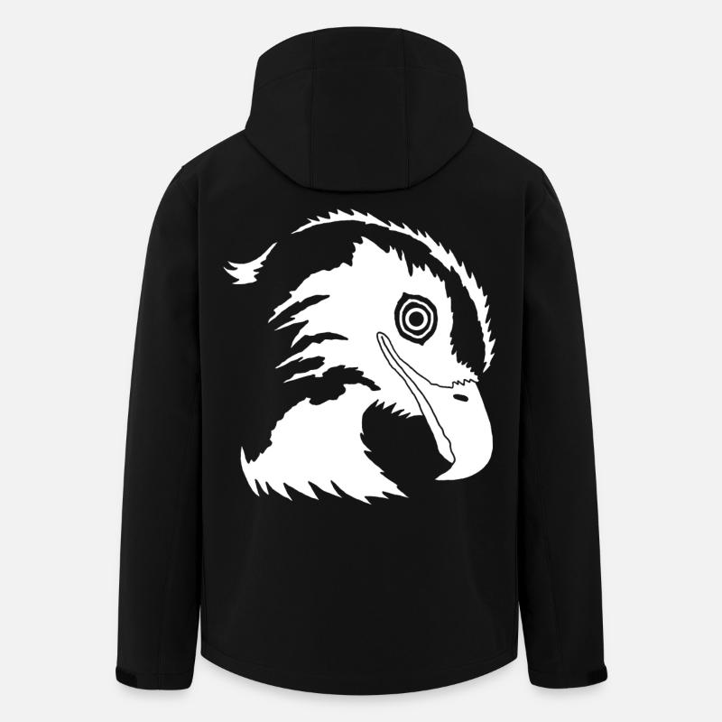 Eagle's Head - Men’s Recycled Softshell Jacket by Stanley/Stella - black