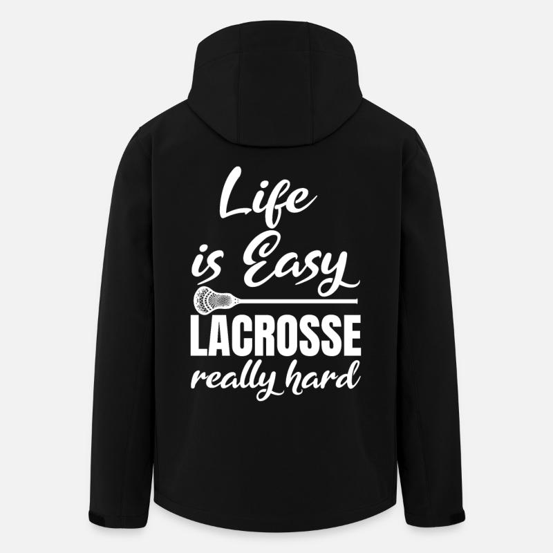 Motivation des joueurs de crosse - Veste softshell homme en polyester recyclé Stanley/Stella - noir