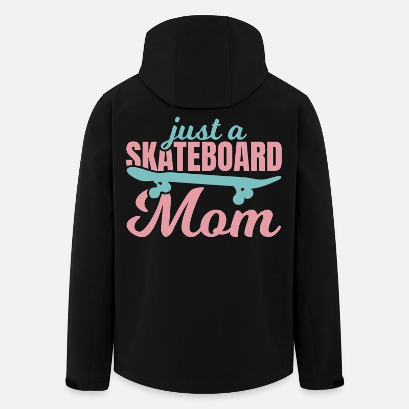 Skateboard Mutter - Recycelte Männer Softshell-Jacke von Stanley/Stella - Schwarz