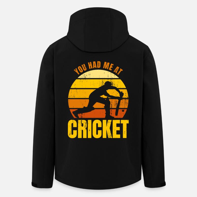 Tu m’as eu au cricket - Veste softshell homme en polyester recyclé Stanley/Stella - noir
